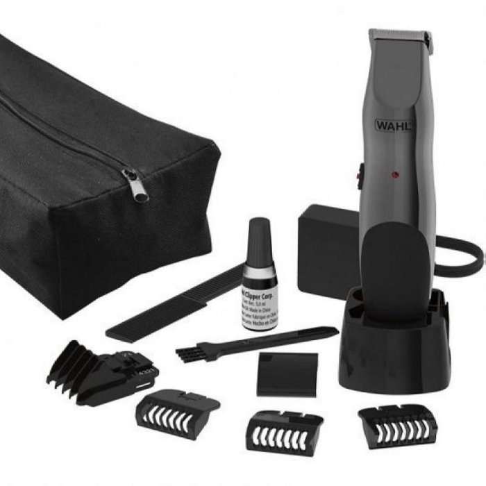 Wahl Groomsman 9918-1416 Cortabarbas Recargable con y sin Cable