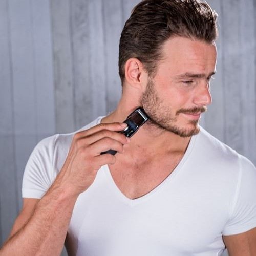 Wahl Groomsman 9918-1416 Cortabarbas Recargable con y sin Cable