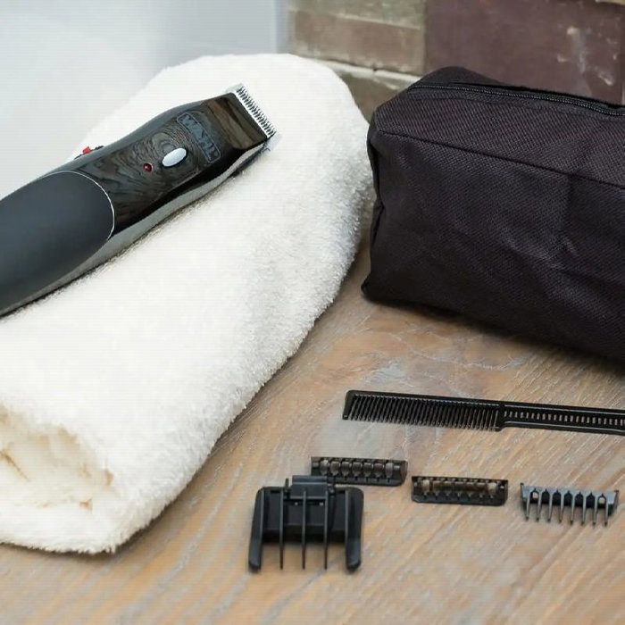 Wahl Groomsman 9918-1416 Cortabarbas Recargable con y sin Cable