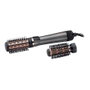 Remington Keratin Protect AS8810 Cepillo de Aire Caliente con Vapor, Plata/Negro/Dorado
