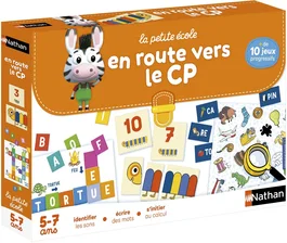Nathan La Pequeña Escuela ¡Camino a la PC! Crucigramas, Símbolos y Sílabas con Tableros, Fichas y Guía