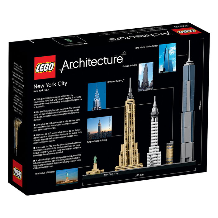 LEGO Architecture 21028 Ciudad de Nueva York Set de Construcción
