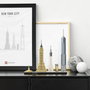 LEGO Architecture New York City 21028 - Maqueta de construcción de edificios emblemáticos, para mayores de 12 años
