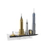LEGO Architecture New York City 21028 - Maqueta de construcción de edificios emblemáticos, para mayores de 12 años