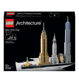 LEGO Architecture New York City 21028 - Maqueta de construcción de edificios emblemáticos, para mayores de 12 años