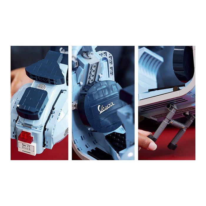 LEGO ICONS Vespa 125 Set de Construcción Creator Expert 10298, Modelo para Adultos, 1107 Piezas