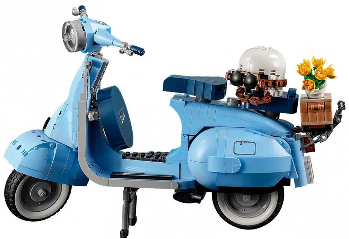 LEGO Creator Expert Vespa 125, Modelo de Exhibición Azul Pastel LEGO Creator Expert Vespa 125, Modelo de Exhibición Azul Pastel