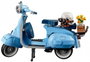 LEGO Creator Expert Vespa 125, Modelo de Exhibición Azul Pastel