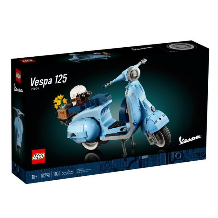 LEGO Creator Expert Vespa 125, Modelo de Exhibición Azul Pastel LEGO Creator Expert Vespa 125, Modelo de Exhibición Azul Pastel