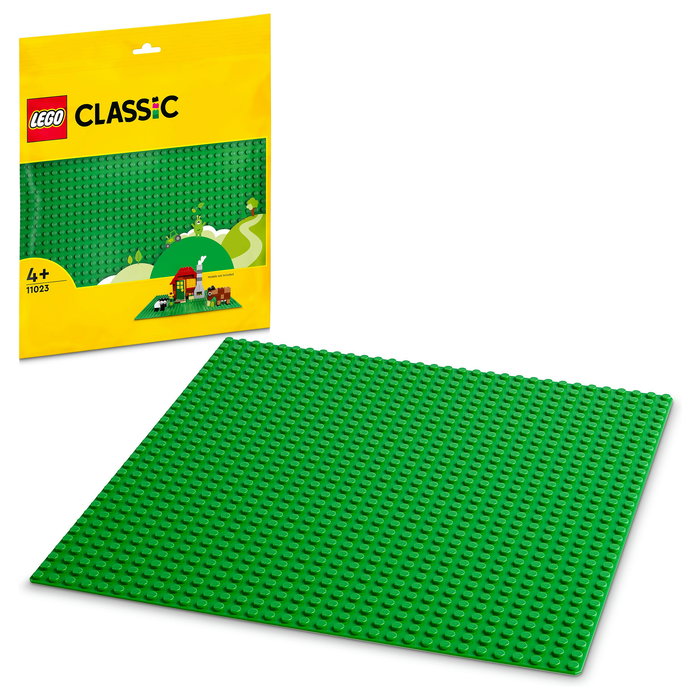 Lego 11023 Classic Placa de Construcción Verde 32x32, Base para Construir y Exhibir