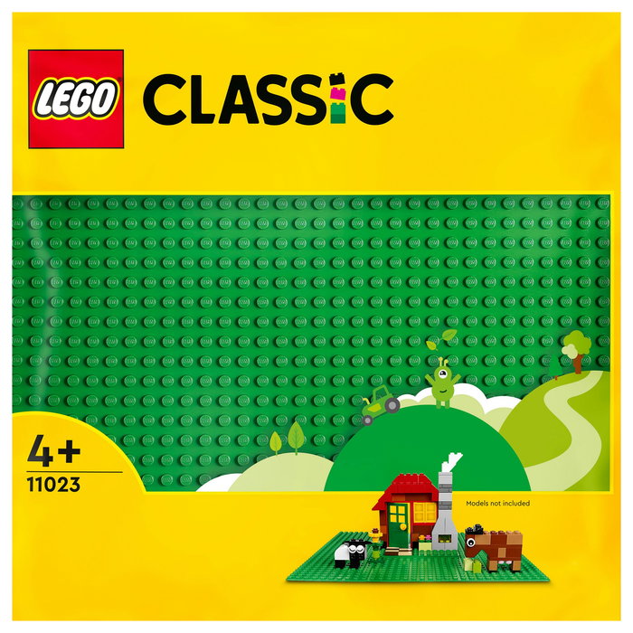 Lego 11023 Classic Placa de Construcción Verde 32x32, Base para Construir y Exhibir