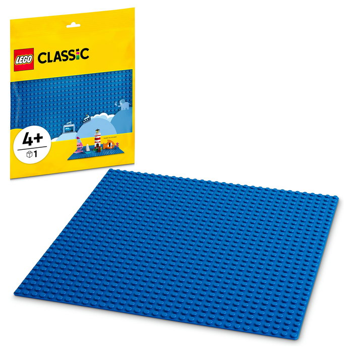 LEGO Classic Base Azul 11025, Juego Construcción, 4+ Años, 1 Pieza, Plástico