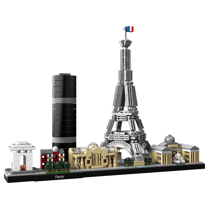 LEGO Architecture Paris 21044 - Set de Construcción Creativa para Adultos y Niños (+12 años), 649 Piezas, Modelo de Colección FSC