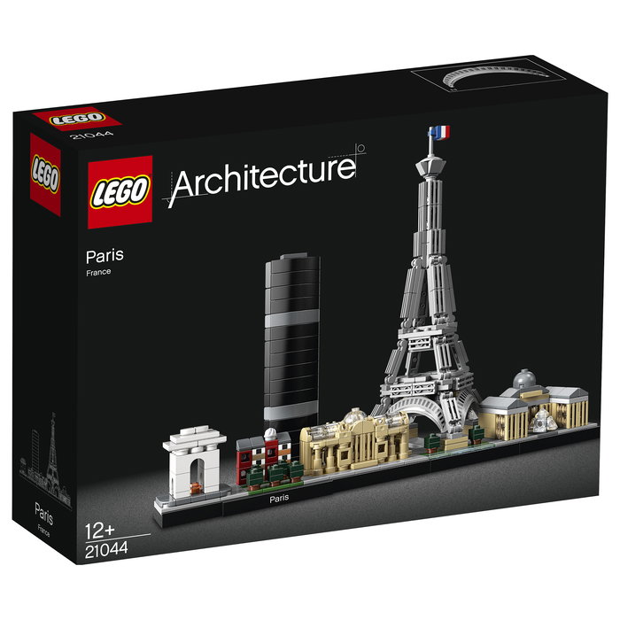 LEGO Architecture Paris 21044 - Set de Construcción Creativa para Adultos y Niños (+12 años), 649 Piezas, Modelo de Colección FSC