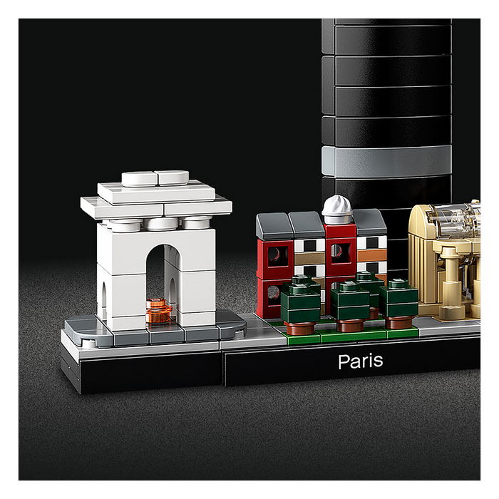 LEGO Architecture Paris 21044 - Set de Construcción Creativa para Adultos y Niños (+12 años), 649 Piezas, Modelo de Colección FSC
