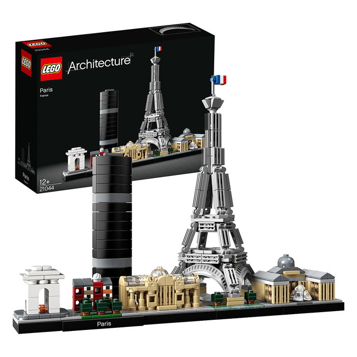 LEGO Architecture Paris 21044 - Set de Construcción Creativa para Adultos y Niños (+12 años), 649 Piezas, Modelo de Colección FSC