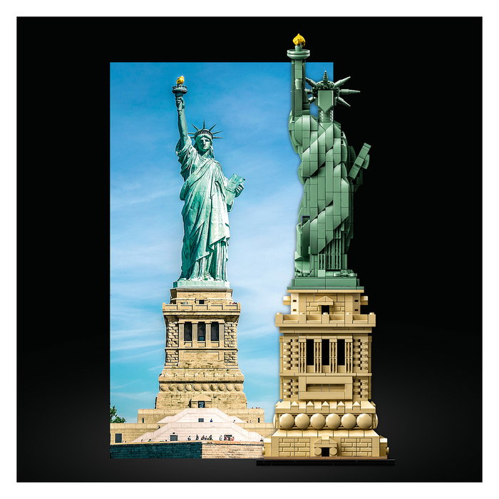LEGO 21042 Architecture Estatua de la Libertad - Juego de Construcción para Adultos de 1685 Piezas