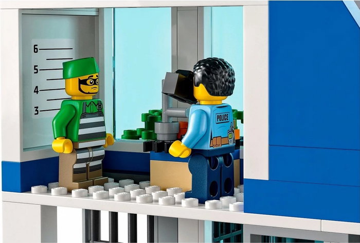 LEGO 60316 Comisaría de Policía de la Ciudad con Vehículos y Minifiguras LEGO 60316 Comisaría de Policía de la Ciudad con Vehículos y Minifiguras