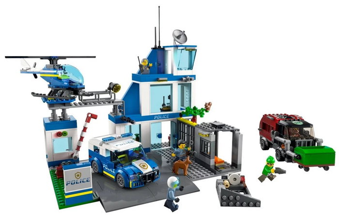 LEGO 60316 Comisaría de Policía de la Ciudad con Vehículos y Minifiguras LEGO 60316 Comisaría de Policía de la Ciudad con Vehículos y Minifiguras