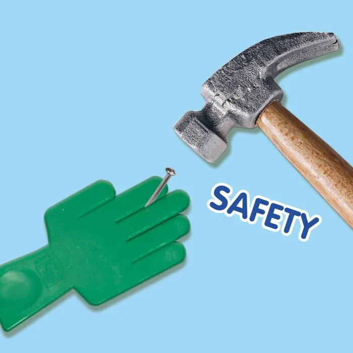 Ses Creative Taller de Carpintería con 57 Piezas de Madera para Construir Juguetes y Objetos