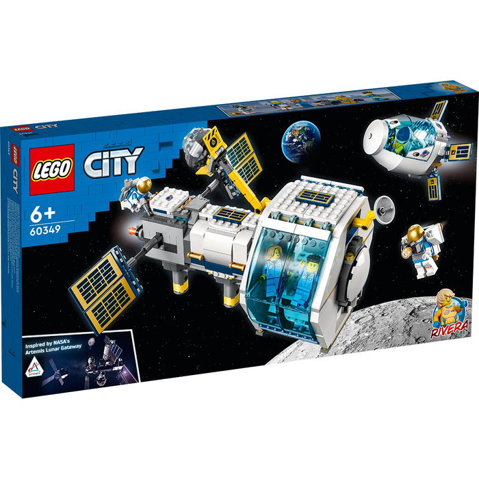 Estacion Espacial Lunar Lego City 60349 Lego