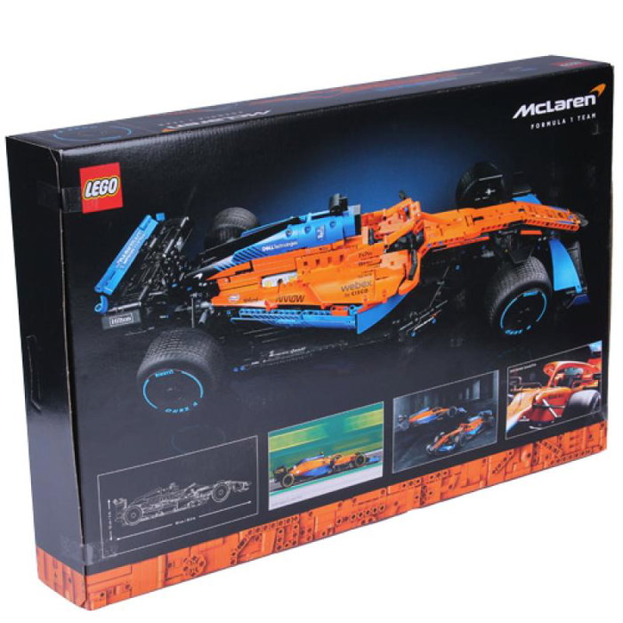 LEGO Technic 42141 McLaren Formel 1 Rennwagen, Coche de Fórmula 1, Set de Construcción