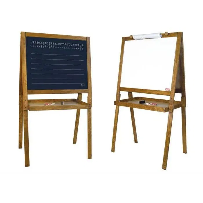 Jeujura Pizarra Infantil Grande Dibujo Escolar con Tiza Magnética Borrable Papel y Accesorios para Niños +3 Años Jeujura Pizarra Infantil Grande Dibujo Escolar con Tiza Magnética Borrable Papel y Accesorios para Niños +3 Años