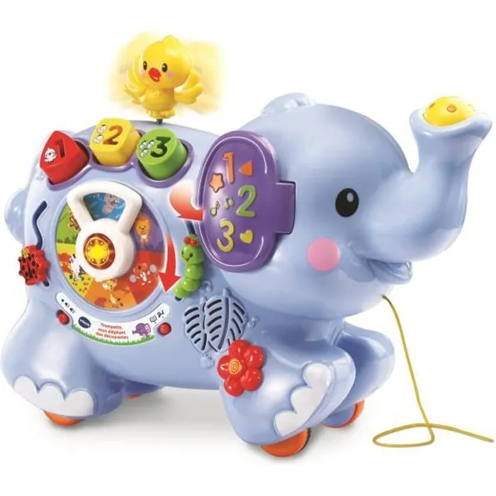 VTech Baby Trompeta mi elefante de los descubrimientos camina con música y sonidos divertidos VTech Baby Trompeta mi elefante de los descubrimientos camina con música y sonidos divertidos