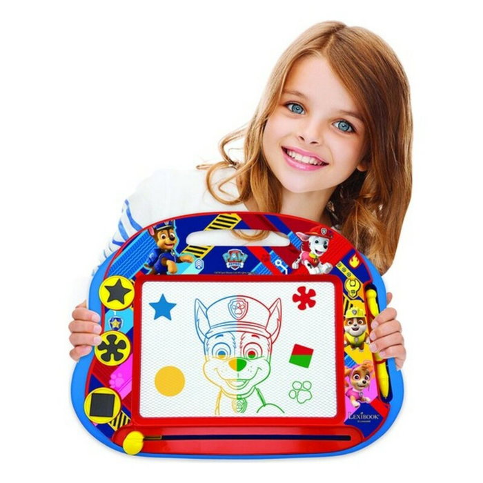 Lexibook Pizarra mágica de Patrulla Canina Paw Patrol formato A5
