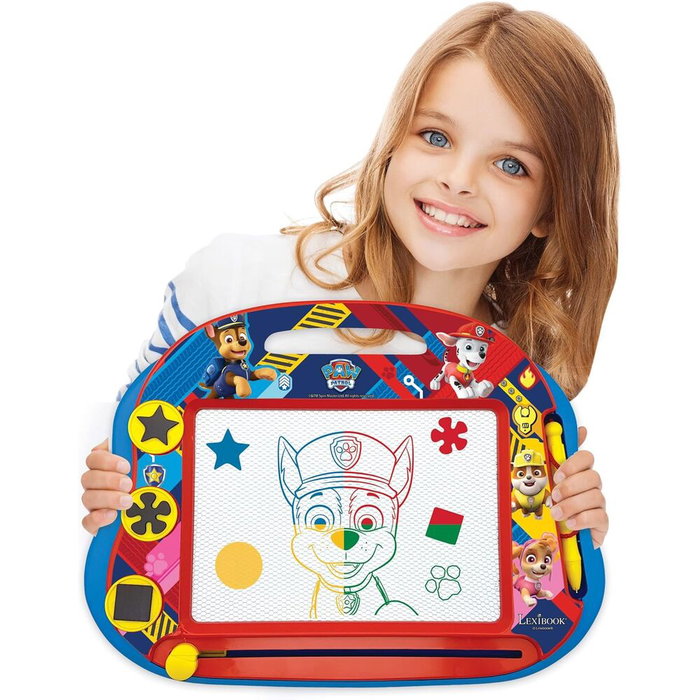 Lexibook Pizarra mágica de Patrulla Canina Paw Patrol formato A5