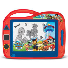 Clementoni Pizarra Magnética Patrulla Canina Paw Patrol 47x34x3,3cm Edad +4 Años