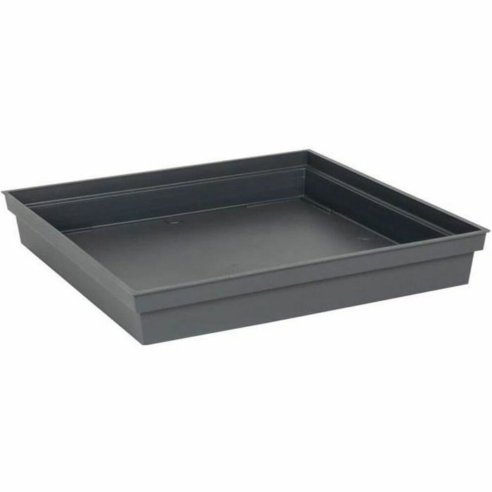 Eda Platillo Cuadrado Toscana 40 cm Gris Antracita Eda Platillo Cuadrado Toscana 40 cm Gris Antracita