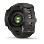 Smartwatch Garmin Instinct Solar/ Notificaciones/ Frecuencia Cardíaca/ GPS/ Grafito