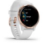 Garmin Venu 2S, Oro rosa y Correa blanca