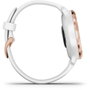 Garmin Venu 2S, Oro rosa y Correa blanca