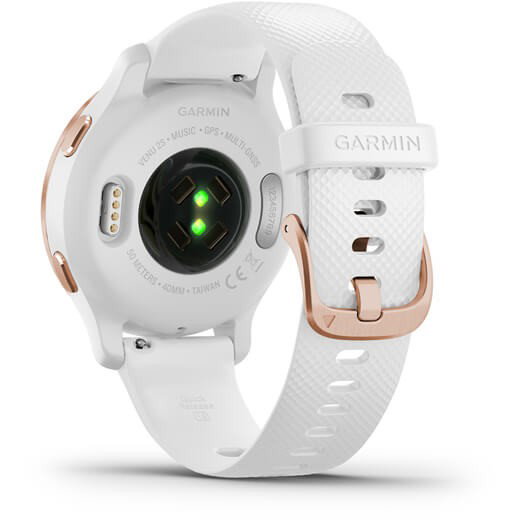 Garmin Venu 2S, Oro rosa y Correa blanca
