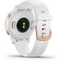 Garmin Venu 2S, Oro rosa y Correa blanca
