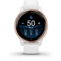 Garmin Venu 2S, Oro rosa y Correa blanca