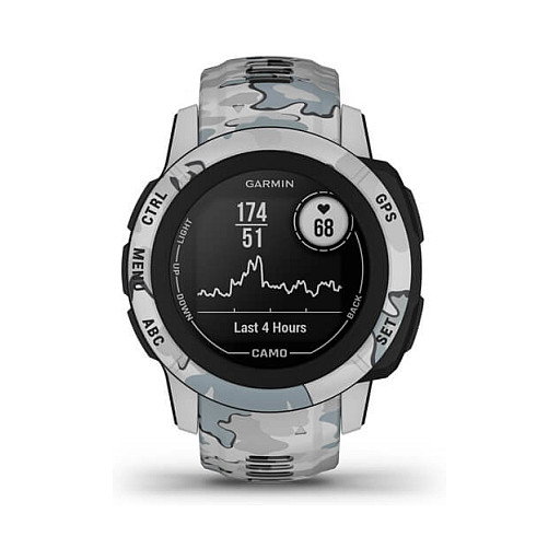 Garmin Instinct 2S Camo Edition Reloj inteligente GPS con monitor de frecuencia cardíaca y seguimiento de actividad, resistente al agua 10 ATM, 50 días de batería