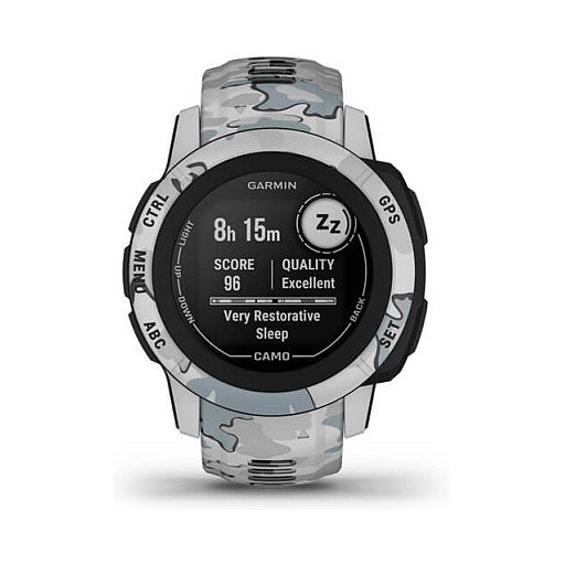 Garmin Instinct 2S Camo Edition Reloj inteligente GPS con monitor de frecuencia cardíaca y seguimiento de actividad, resistente al agua 10 ATM, 50 días de batería