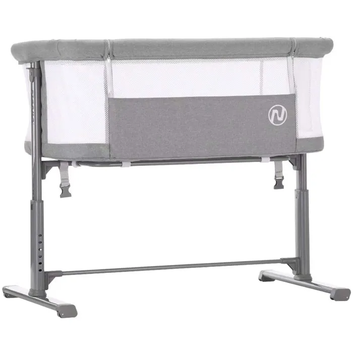 Nania Cama Cododo Gris Ajustable 5 Alturas Colchón 4cm - DODI Bebé 0-6 Meses