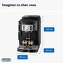 Delonghi ECAM22.140.B Magnifica Cafetera Automática con Molinillo Integrado, Preparación Doble, Negro