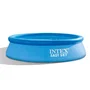 Intex - Kit de Piscina Autoportante, L3.05 x H0.76 m, Ø3.5 m x 0.76 m, Con Cartucho Purificador 1.25 m³/h, Forro Triple Espesor, Volumen 3.9 m³