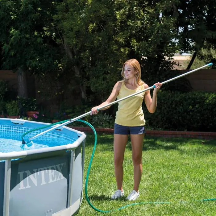 Intex Kit de mantenimiento para piscinas con mango telescópico de 239 cm