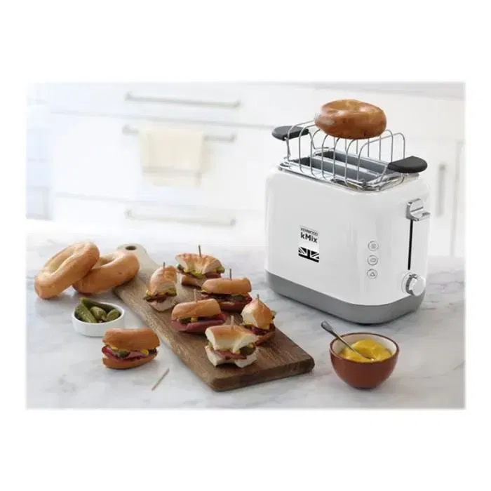 Kenwood TCX751WH kMix Tostadora - 2 Ranuras - 900W - Blanco Kenwood TCX751WH kMix Tostadora - 2 Ranuras - 900W - Blanco