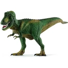 Schleich Figura Dinosaurio Tyrannosaurus Rex T-Rex 14587, Figura Modelada en Detalle y Pintada a Mano de 13 Metros, Depredador Bipedo con Craneo Poderoso y Dientes de 20 cm