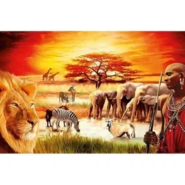 Ravensburger Puzzle 3000 Piezas Orgullo de Massai Fantasy