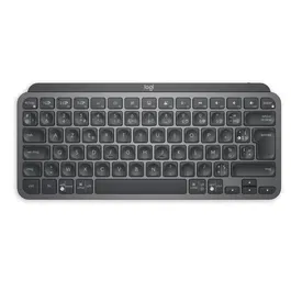 Logitech MX Keys Mini Teclado Inalámbrico Grafito Compacto Bluetooth Retroiluminado para Mac, iOS, Windows, Linux, Android