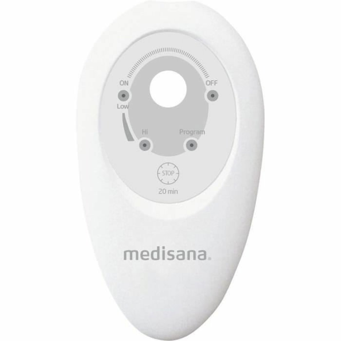 Medisana Alfombra de baño de burbujas Blanco con 3 niveles de intensidad