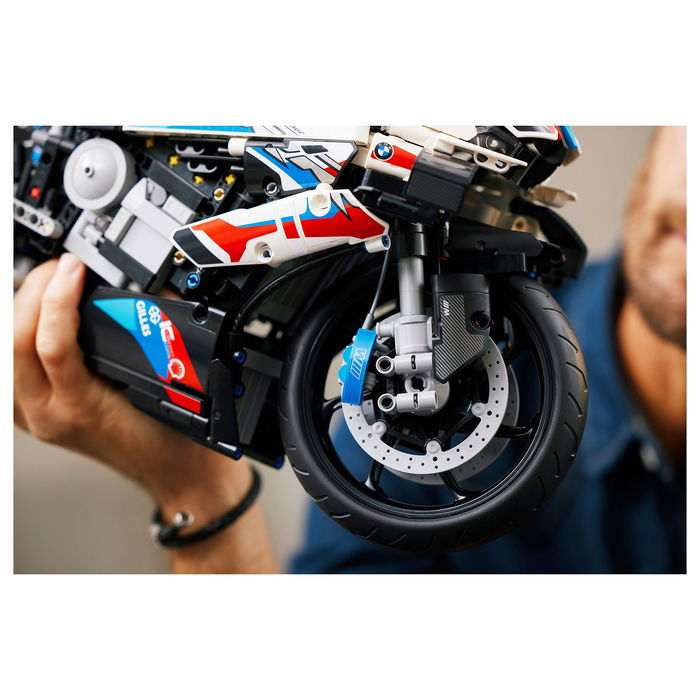 LEGO Technic BMW M 1000 RR 42130 - Juego de Construcción de Moto (1921 Piezas) para Adultos 18+